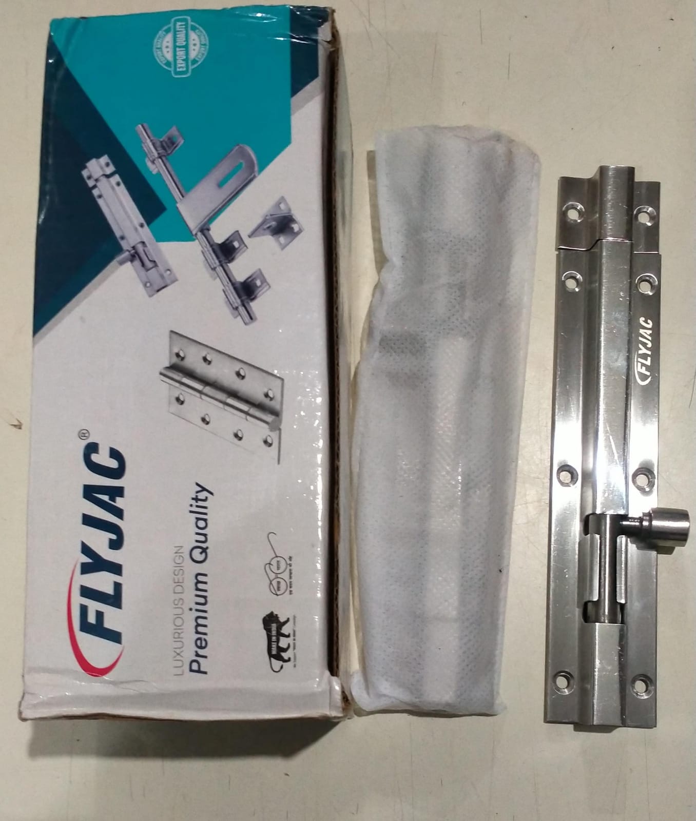 Chitkilli flyjack ss tower bolt