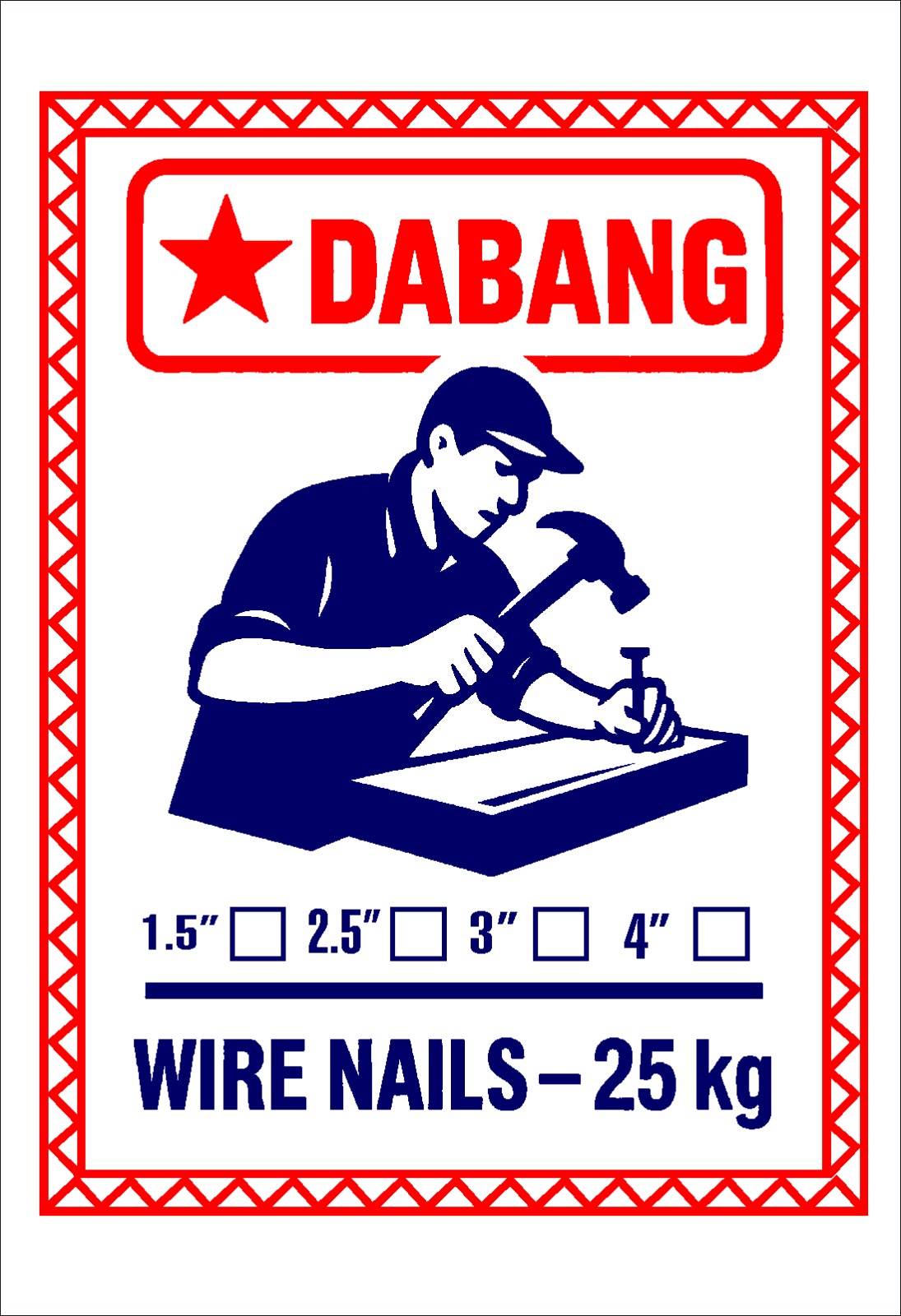 दबंग काटी Dabang kati nail all size